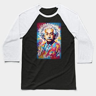 Albert Einstein Baseball T-Shirt